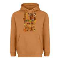 Meerkat Love fall cow Heavyweight Hoodie - NancyCooperArtShop