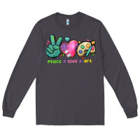 Smoke peace love art Long Sleeve Tee - NancyCooperArtShop