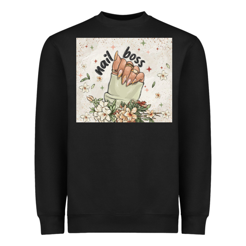 Nail Boss Heavyweight Sweatshirt by MaliasSmallBusiness | Teevron