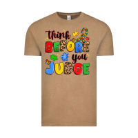 Vintage Coffee think before you judge Vintage Tee - JahusDesignShop