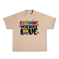 Burro everyone deserves love Urban Heavy Tee - MaliasSmallBusiness