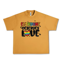 Peanut Butter everyone deserves love Urban Heavy Tee - MaliasSmallBusiness