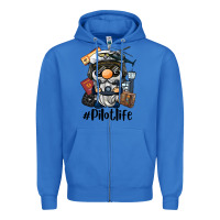 True Royal pilot life gnome Zipper Hoodie - BarkalooDesign