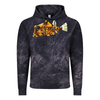 Cloud Black humpback turretfish Vintage Hoodie - LillyAllenDesigns