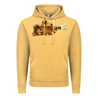 Vintage Mustard humpback turretfish Vintage Hoodie - LillyAllenDesigns