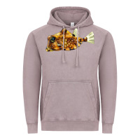 Vintage Zinc humpback turretfish Vintage Hoodie - LillyAllenDesigns