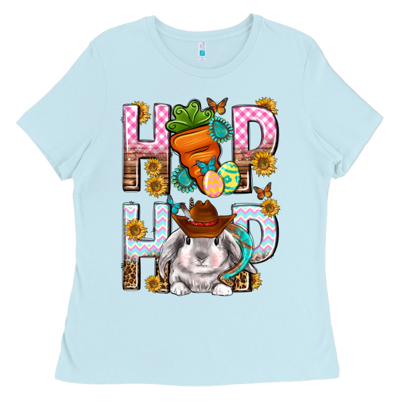 Western Hip Hop Bunny Ladies Tee by Neo Western | Teevron