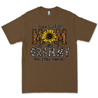 Cacao i have two titles mom and grmmh and i rock them both Premium Tee - CowhideDigitalArt