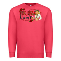 Cardinal the hell i wont with sassy pinup cowgirl Premium Sweatshirt - texasbilliewilder