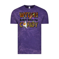 Cloud Purple Witch better have my candy Vintage Tee - NancyCooperArtShop