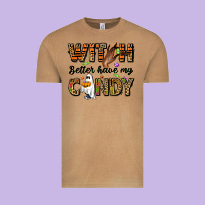 Witch Better Have My Candy Vintage Tee Designed By Nancycooperartshop