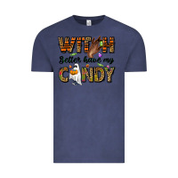 Vintage Denim Witch better have my candy Vintage Tee - NancyCooperArtShop