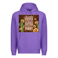 I Am A Proud Brother Premium Hoodie | Teevron