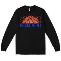 Black basketball Long Sleeve Tee - MaliasSmallBusiness