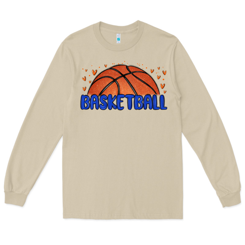 Basketball Long Sleeve Tee by MaliasSmallBusiness | Teevron