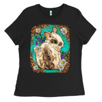 Black Western Rabbit Ladies Tee - Neo Western