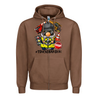 Chestnut truck driver life gnome Zipper Hoodie - BarkalooDesign