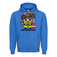 True Royal truck driver life gnome Zipper Hoodie - BarkalooDesign