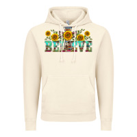 Vintage Artic western believe sunflowers flowers Vintage Hoodie - BarkalooDesign