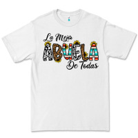 White la mejor abuela de todas Premium Tee - CowhideDigitalArt
