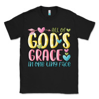 Black all of god's grace in one tiny face Classic Tee - MaliasSmallBusiness