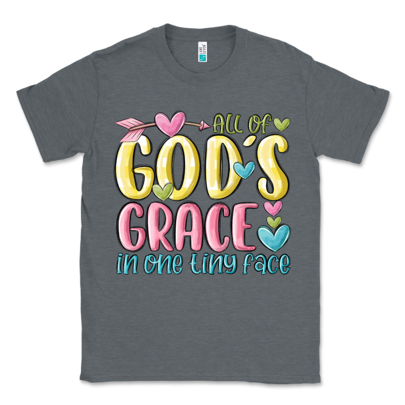 All Of God's Grace In One Tiny Face Classic Tee by MaliasSmallBusiness | Teevron