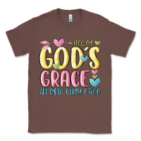 Chestnut all of god's grace in one tiny face Classic Tee - MaliasSmallBusiness