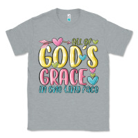 Heather Grey all of god's grace in one tiny face Classic Tee - MaliasSmallBusiness
