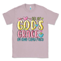 Lilac all of god's grace in one tiny face Classic Tee - MaliasSmallBusiness