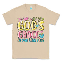 Mushroom all of god's grace in one tiny face Classic Tee - MaliasSmallBusiness