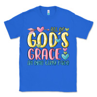 True Royal all of god's grace in one tiny face Classic Tee - MaliasSmallBusiness