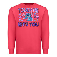 Cardinal touch me and i will bite you Premium Sweatshirt - texasbilliewilder