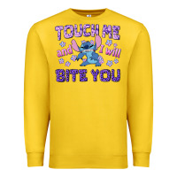 Lemon touch me and i will bite you Premium Sweatshirt - texasbilliewilder