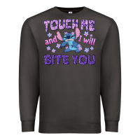 Smoke touch me and i will bite you Premium Sweatshirt - texasbilliewilder