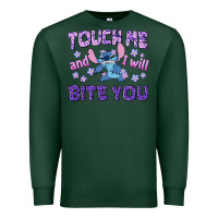 Sports Green touch me and i will bite you Premium Sweatshirt - texasbilliewilder