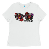 White momlife Ladies Tee - SublimationCraftShop