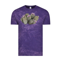 Cloud Purple cob beehive cactus Vintage Tee - LillyAllenDesigns