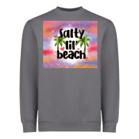 Storm salty lil' beach Heavyweight Sweatshirt - MaliasSmallBusiness