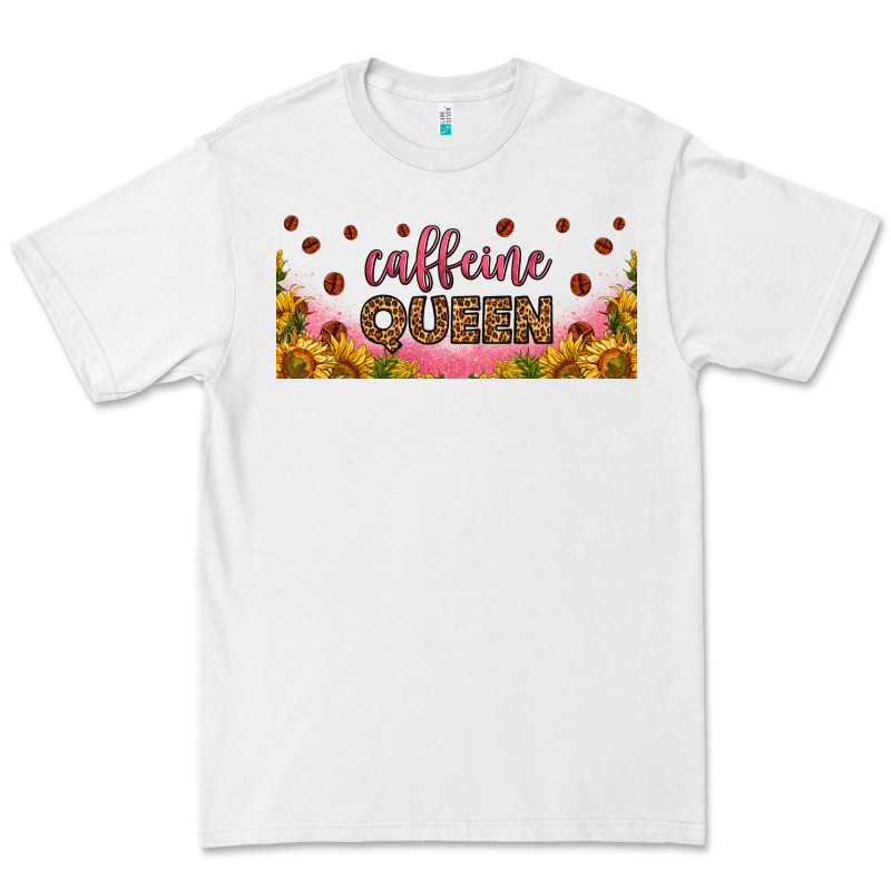 Caffeine Queen 16oz Libbey Cup Premium Tee by HRA Design Shop | Teevron