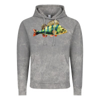 Cloud Rock Perch Fish Vintage Hoodie - LillyAllenDesigns