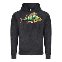 Vintage Arctic Perch Fish Vintage Hoodie - LillyAllenDesigns