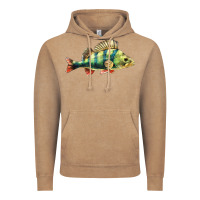 Vintage Coffee Perch Fish Vintage Hoodie - LillyAllenDesigns