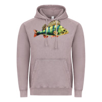 Vintage Zinc Perch Fish Vintage Hoodie - LillyAllenDesigns
