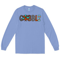 Colony Blue gobble Long Sleeve Tee - JahusDesignShop