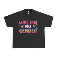 Pigment Black love no gender Urban Heavy Tee - MaliasSmallBusiness