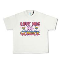 Pistachio love no gender Urban Heavy Tee - MaliasSmallBusiness