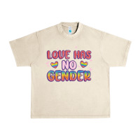Sandshell love no gender Urban Heavy Tee - MaliasSmallBusiness