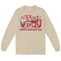 Mushroom happy valentine's day coffee cups Long Sleeve Tee - MaliasSmallBusiness
