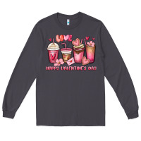 Smoke happy valentine's day coffee cups Long Sleeve Tee - MaliasSmallBusiness