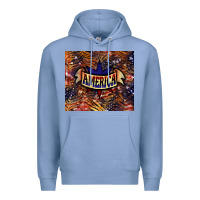 Colony Blue Tiger America tumbler 4th of july Premium Hoodie - HowdyJamesFarm